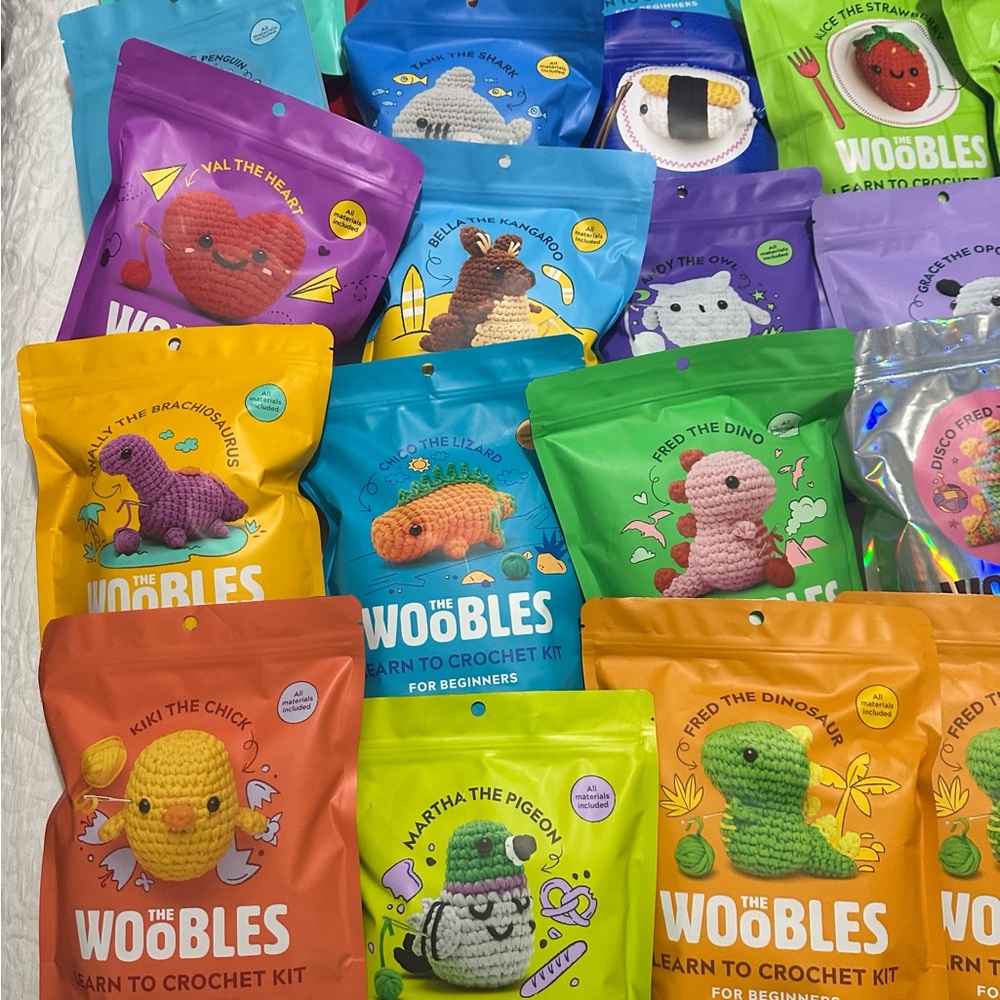 1 The Woobles Purple Pierre The Penguin Kit. - Picture 4 of 9